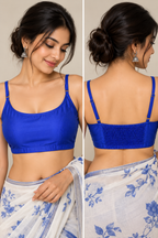 Flex Fit Blouse - Royal Blue