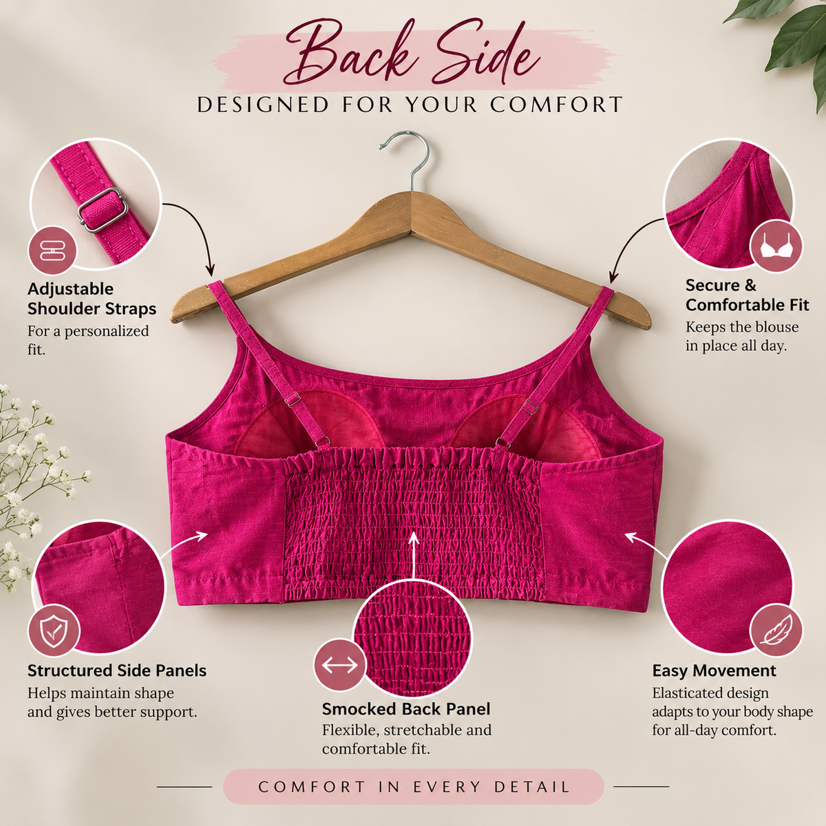Flex Fit Blouse - Combo Set