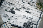 Thar Explorer Saree – Black & White