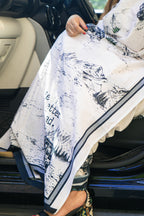 Thar Explorer Saree – Black & White