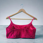 Flex Fit Blouse - Rani Pink